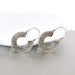 Earrings Silver Ethnic Ear Hoops Dots Hoops,Sterling 26mm Gift Piercing Bali (E120)