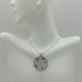 Silver filigreed pendant -Sterling silver galaxy charm - PD29 - by NeverEndingSilver