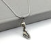 Silver Foot Charm Necklace Fun Pendant Unisex pendant Minimalist style Dainty neck charm Bracelet charms PD10 - by NeverEndingSilver