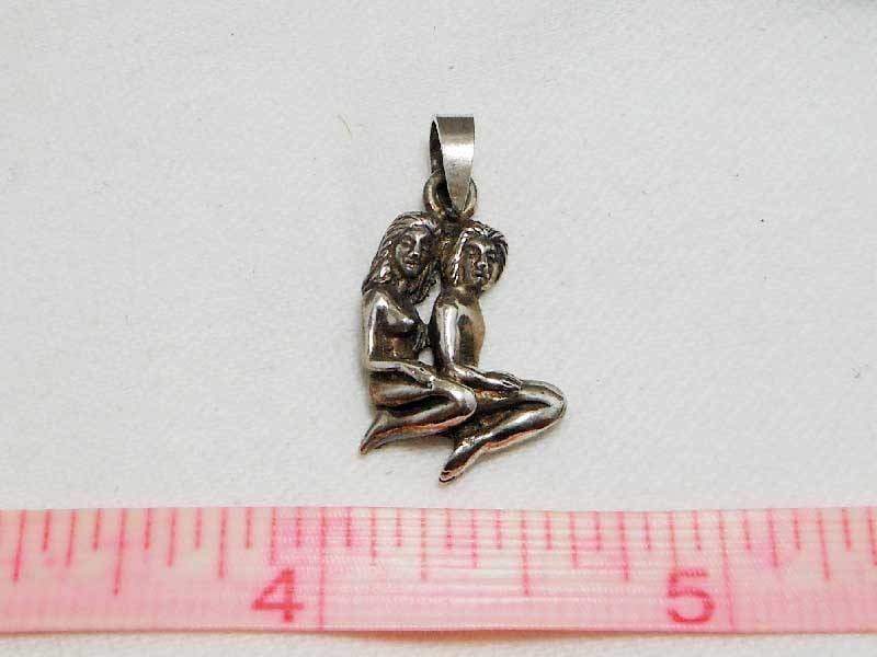 Necklaces Silver Gemini Star Sign Charm 925 Sterling Birth Horoscope