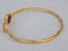 Bracelets Silver Gold Plated Bangle with Amethyst & White CZ bangle