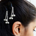 hair accessories Silver clips for girls Indian Hair Accessories adult barrette - by Pretty Ponytails