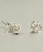 Earrings Silver Knot Ear Studs,Simple Minimalist Bohemian Delicate Sterling Gift Jewelry (E35) - by OneYellowButterfly