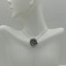 Silver rose pendant - Rose necklace - Flower charm - PD42 - by NeverEndingSilver