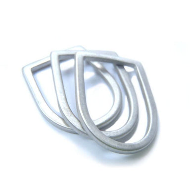 Rings Slim round-square 3 sterling stacking rings in brushed blacked or mixed finish! - by dikua