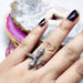 Snake Ring 925 Silver Oxidized Rings Jewelry Punk Cool - by Ancient Craft