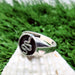 Snake Signet Mens Ring 925 Sterling Silver Elegant Dragon Snake Womens - by Ancient Craft