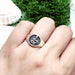 Snake Signet Mens Ring 925 Sterling Silver Elegant Dragon Snake Womens - by Ancient Craft