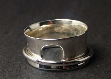rings Spinner Ring 925 Silver Meditation For Woman Worry Band Fidget - by Heaven Jewelry