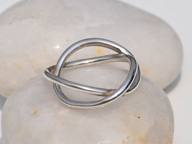Spiral Ring Yoga Meditation 925 Silver Handmade 6th Anniversary Gift Back To School Chunky Swirl Fine - By Paradise