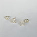 earrings Square Studs Spiral Crystal Jewelry,Minimalist Style Hypoallergenic Rhinestone Drops Best Friend Gift G18 - by NeverEndingSilver