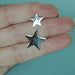Star Ear Danglers | Sterling Silver | Ear | Celestial Jewelry | Earrings | Silver Gift | Gift | E1088 - by Oneyellowbutterfly