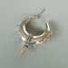 Sterling Silver Chunky Tibetan Hoops | 40 Mm Spike | Ethnic | Boho Jewelry | E1074 - by Oneyellowbutterfly