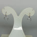 Earrings Sterling silver crescent moon charm hoops | 12 mm hoop earrings | Minimalist | Bohemian jewelry | Charm | Silver ear | E339 - by 