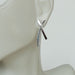 Sterling Silver Criss Cross Earrings | Silver Ear Studs | Bohemian Hoops | E1057 - by Oneyellowbutterfly