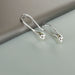 Sterling Silver Drop Earring | Simple Earrings | Tear | Silver Accessories | E1087 - by Oneyellowbutterfly