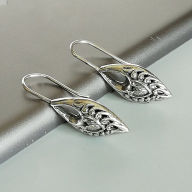 Sterling silver Egyptian earrings | Filigree | 925 Silver ear jewelry | ELTT - by OneYellowButterfly