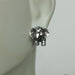 Sterling Silver Elephant Ear Jacket | Double side Cuff | front back Studs | Bohemian | Animal Earrings | E947 - by Oneyellowbutterfly