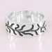 Sterling Silver Oxidized Thumb Band Ring 925 Anxiety Meditation Yoga