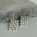 Sterling Silver Rectangle Studs | Silver Cube Earrings | Geometrical | Jewelry | E1089 - by Oneyellowbutterfly