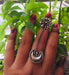 Sterling Silver Ring 925 Sterling Silver Indian Handmade Traditional Antique Men & Women Gift For Her - By Vidita Jewels
