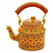 painted teapots Hand-painted Stunning Kaushalam Teapot: Yellow - by Mrinalika Jain