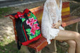 Thai Embroidered Hmong Shoulder Backpack - by lannathaicreations