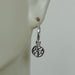 Tree of life charm hoop | Sterling silver 12 mm earrings | Lucky hoops | Bohemian jewelry | Wanderlust | E886 - by OneYellowButterfly