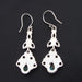 turquoise earring citrine silver dangle Earrings Tribal handmade Bohemian earrings vintage - by Vidita Jewels