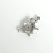 earrings Turtle Charm Hoops - Silver turtle - Bohemian - 12mm - Minimalist Style - Cartilage Earrings - Gift Ideas - G34 - by 