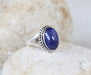 rings Unique Tanzanite Silver Ring December Birthstone Oval,Proposal Handmade Jewelry Gift for Her - by InishaCreation