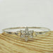 SALE! Wedding Gift,Lovely Handmade Cubic-Zircon Indian 925 Sterling Silver Women Bangle Bracelet - by Vidita Jewels