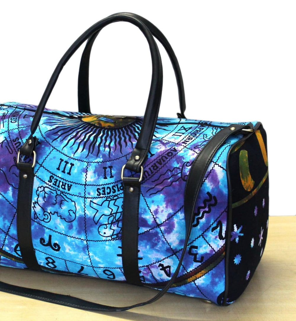 Bags Women’s Travel Bag Duffle New Mandala Dufle Large Boho Weekend Carry On Tote Tribal Weekender - by Craftauras