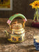 KAUSHALAM HAND PAINTED TEA CETTLE : WALKING ELEPHANT - Title - Painted Teapots